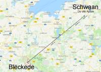 Karte Bleckede - Schwaan